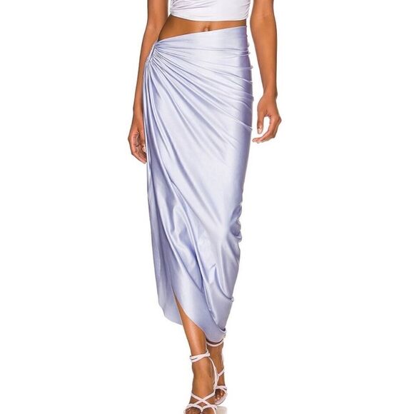 NWT Baobab Collection Isla Maxi in Quarzo Lavender Blue SKIRT Large - Picture 10 of 10